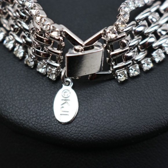 VINTAGE 'Cafe Society' Parure by Kenneth Jay Lane - Picture 6 of 8